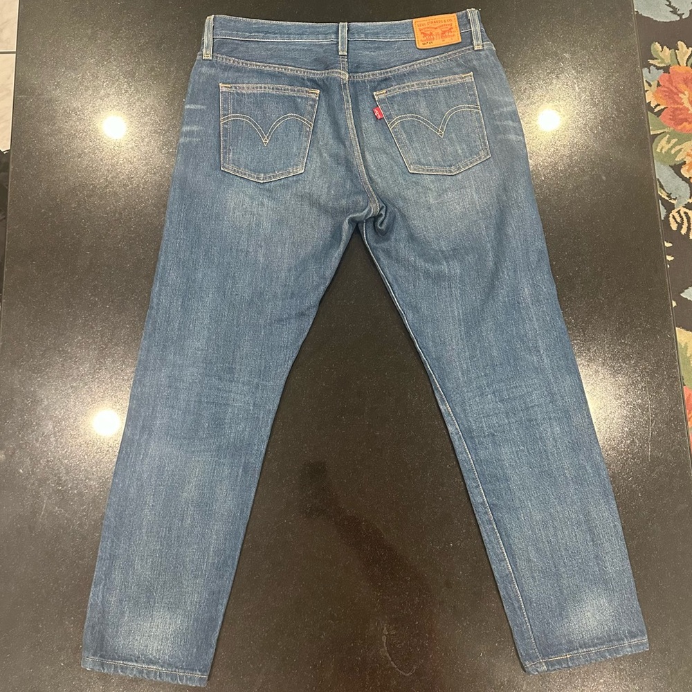 LEVIS 501 RIPPED JEANS - Picture 4 of 8